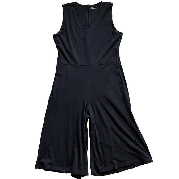 Eileen Fisher Pants - EILEEN FISHER V NECK JUMPSUIT SIZE MEDIUM MINIMALIST MODERN COMFY STYLISH